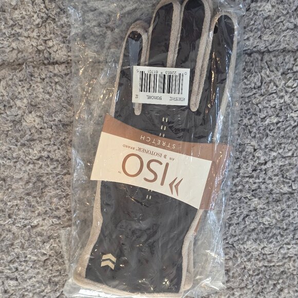 NWT: Isotoner Stretch Gloves One Size - Picture 2 of 4